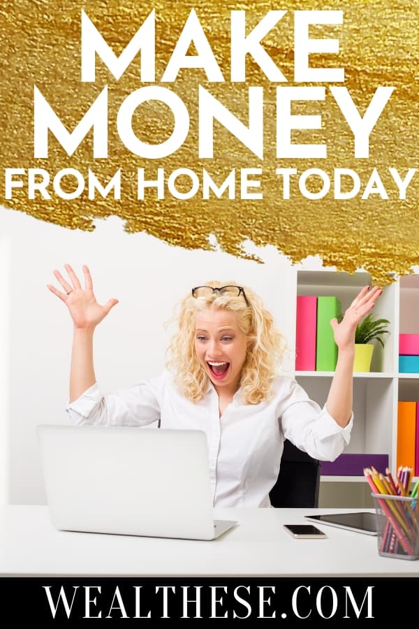 Pinterest pin Make Money From Home And Simplify Your Life from Wealthese.com